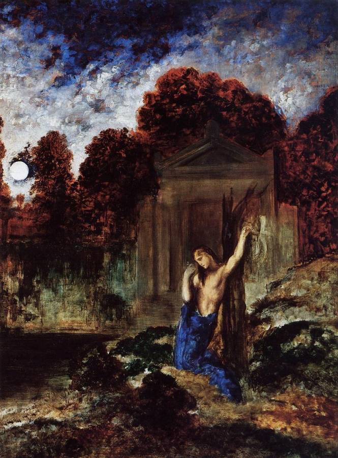 Moreau Gustave - Orphee sur la tombe d-Eurydice.jpg